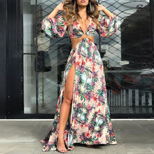 Load image into Gallery viewer, Boho Long Dress Sexy Backless
