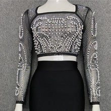 Load image into Gallery viewer, Top 2023 New Beading Mesh Sleeve
