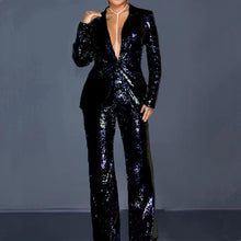 Load image into Gallery viewer, 2 Pieces Sets Blazer Pant Suits 2023
