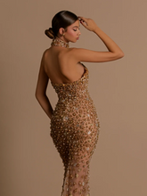 Load image into Gallery viewer, Luxury Halter Evening Dresses Party
