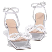 Load image into Gallery viewer, 2023 Bow Pearl Flat Heels Elegant
