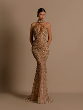 Load image into Gallery viewer, Luxury Halter Evening Dresses Party
