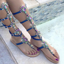 Load image into Gallery viewer, Summer Flats Sandal Gladiator
