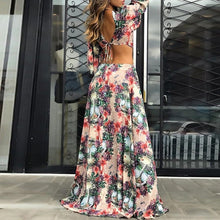 Load image into Gallery viewer, Boho Long Dress Sexy Backless
