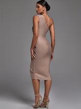 Load image into Gallery viewer, One Shoulder Bandage Dress 2022
