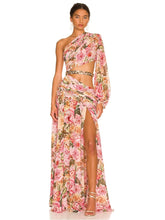 Load image into Gallery viewer, Summer Floral Print One Shoulder
